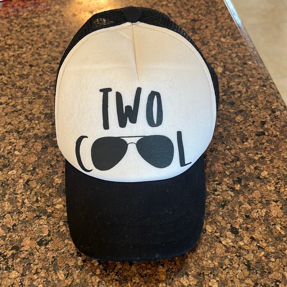 Two Cool Hat for toddler- Birthday Party Outfit